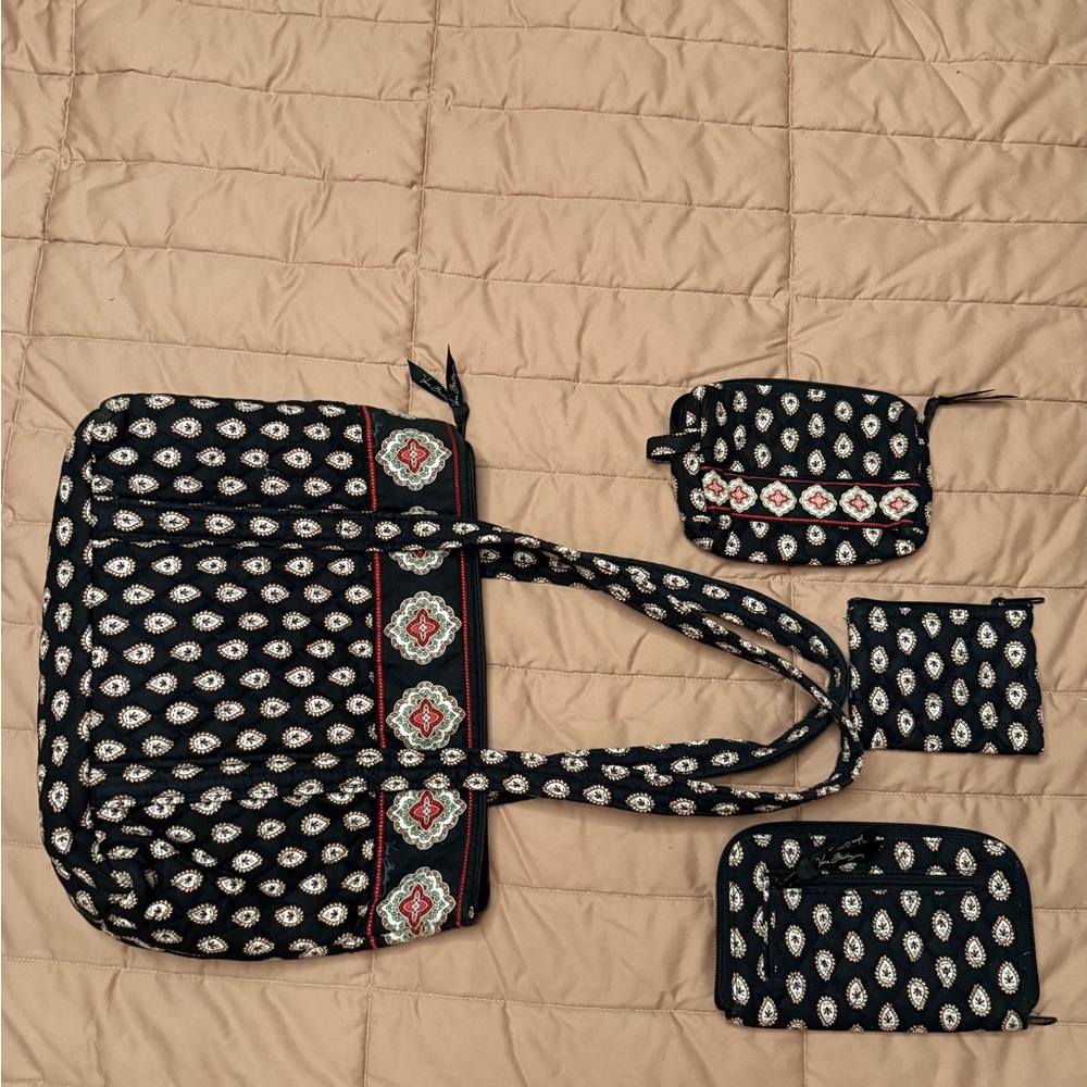 Vera Bradley Tote bag and matching wallet